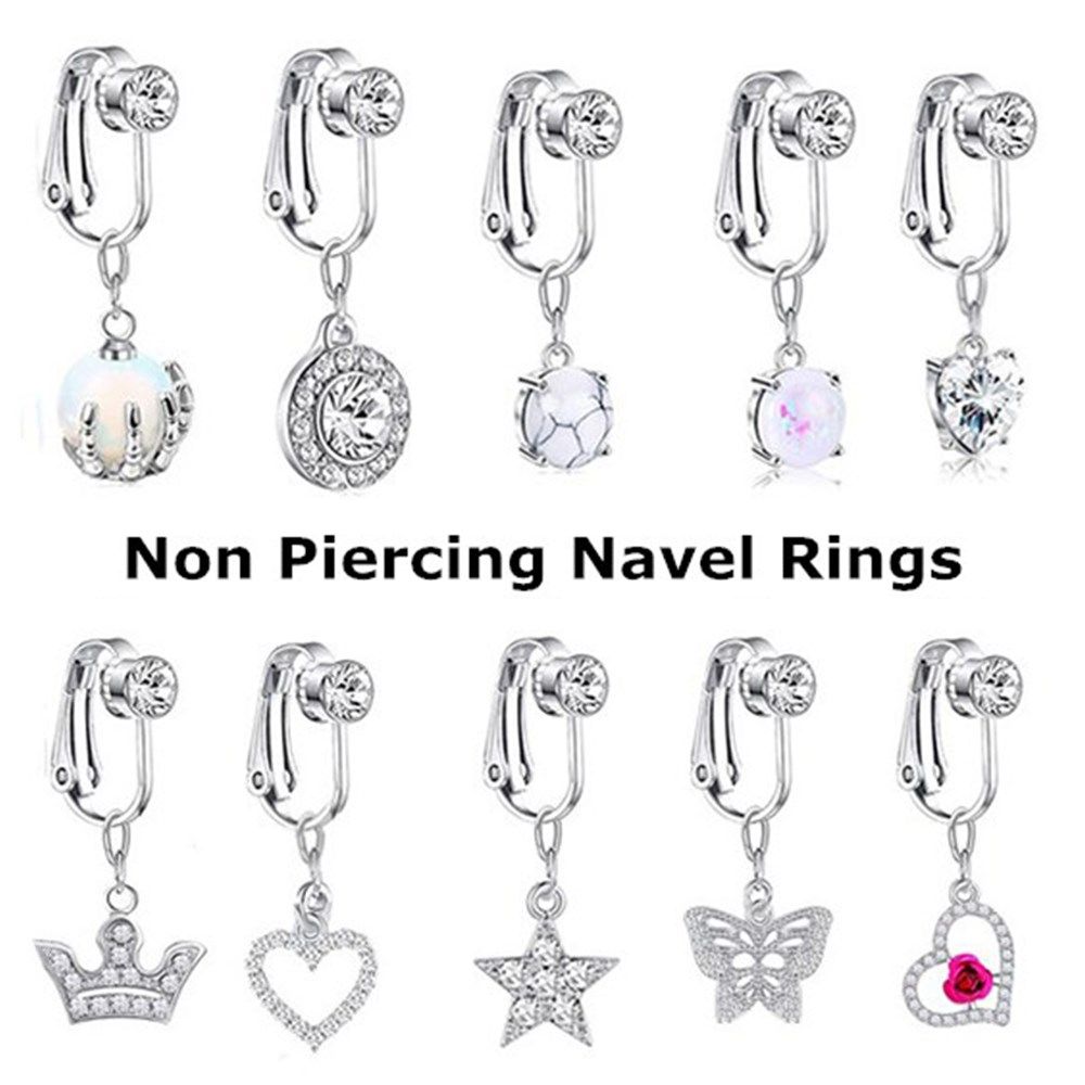 Body Jewelry And Earrings - Zubehör Clip On Ohrringe Knorpel Clip