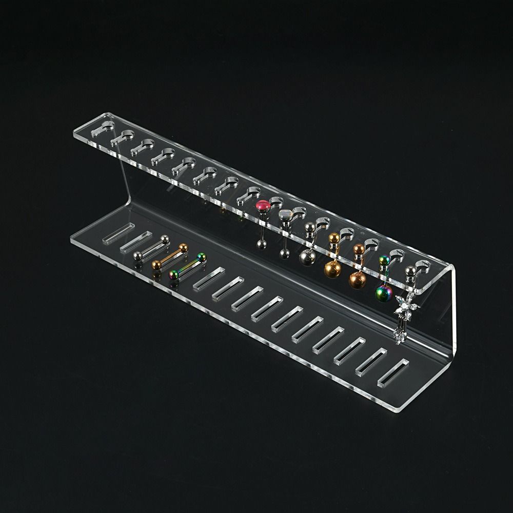 Body Jewelry Storage - Organizer-Ständer, Nabel-Display, Aufbewahrungsrahmen für Nippelringe, Schmuckständer,