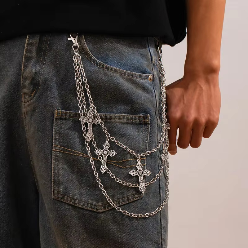 Modische Punk-Metall-Hosenkett – Body Jewelry Women Bewertung und Preis