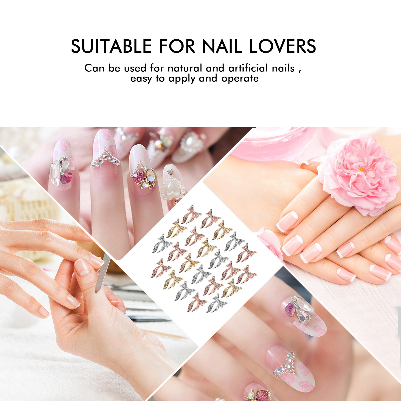 1 Beutel Metall-Nagelkunstniet – Body Jewelry Art Bewertung und Preis