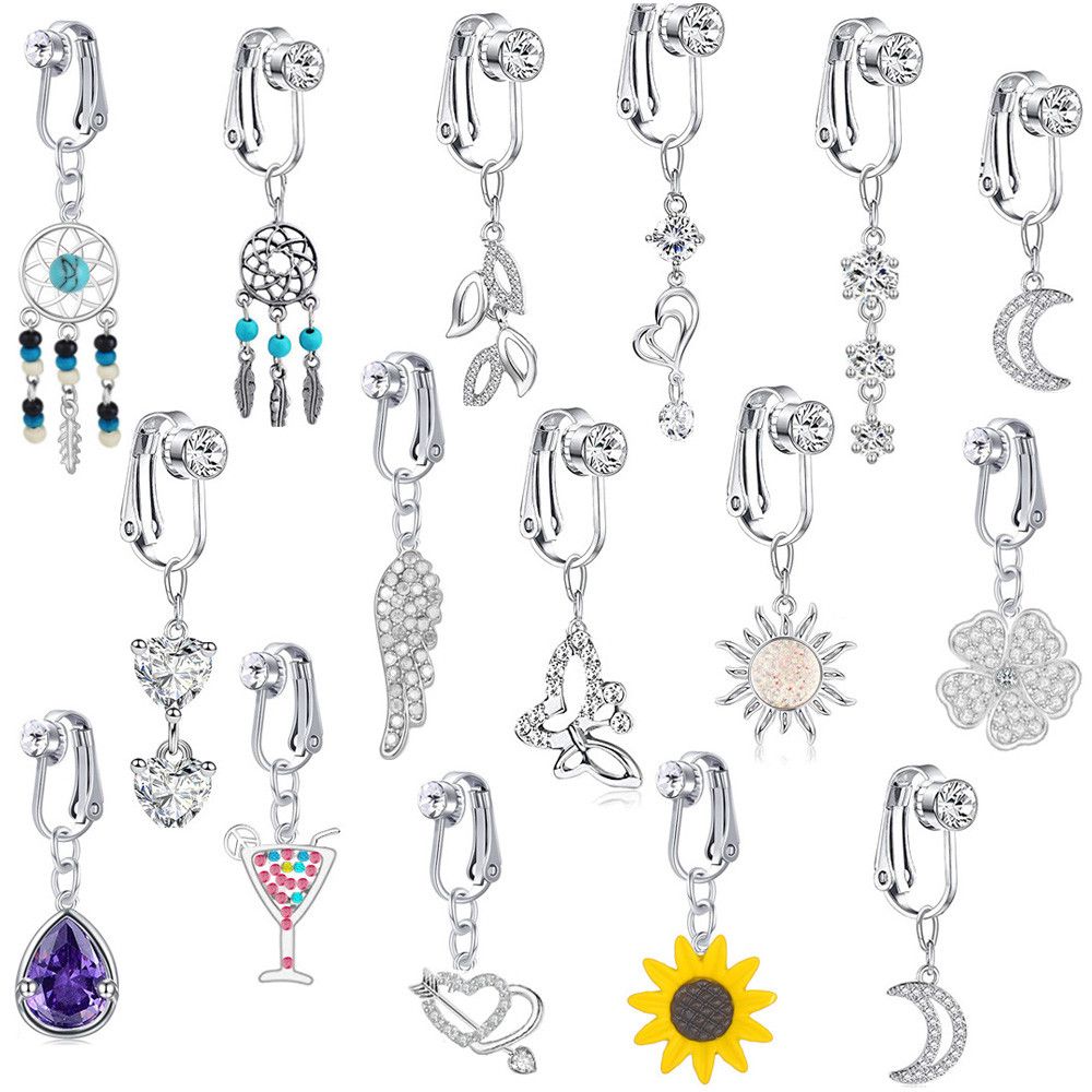Faux gefälschten Bauch Schmett – Body Jewelry And Earrings Bewertung und Preis