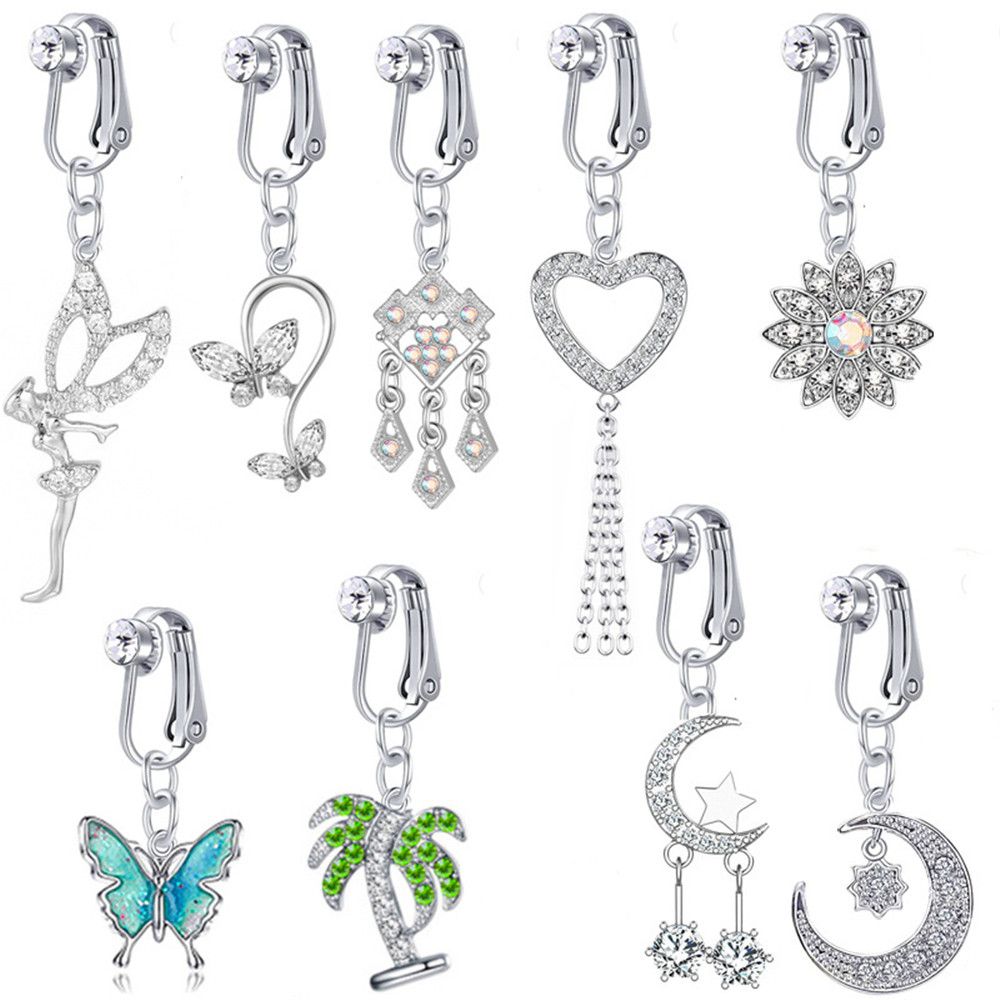 Faux gefälschten Bauch Schmett – Body Jewelry And Earrings Bewertung und Preis