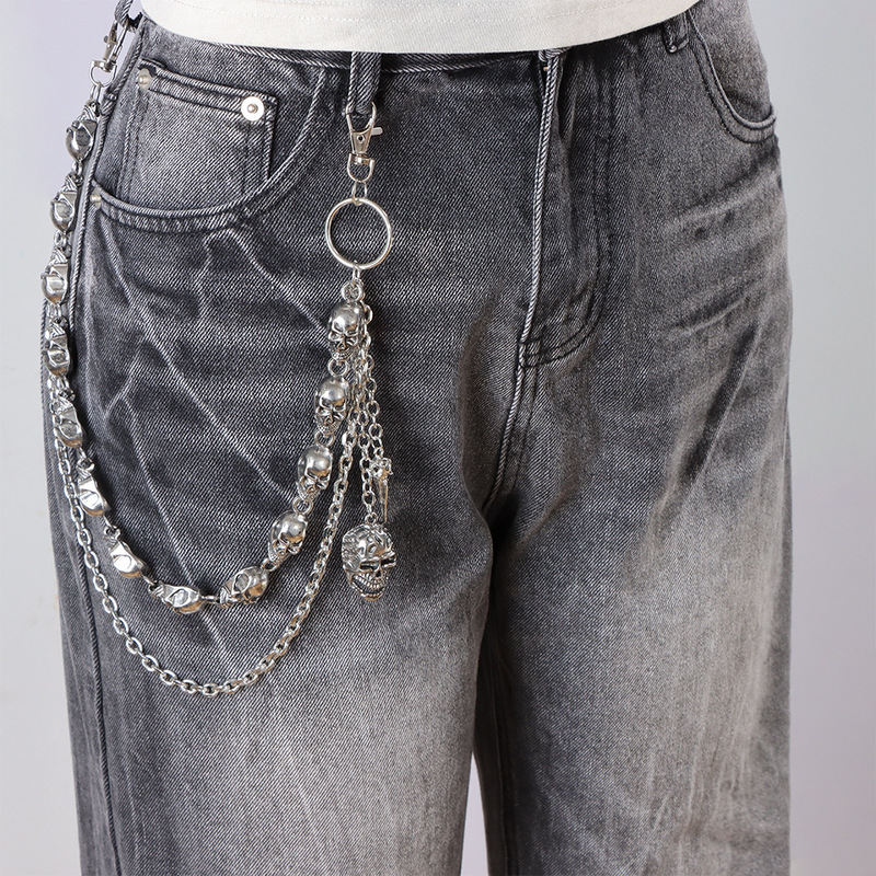 Mehrschichtige Totenkopf-Perle – Body Jewelry Waist Bewertung und Preis