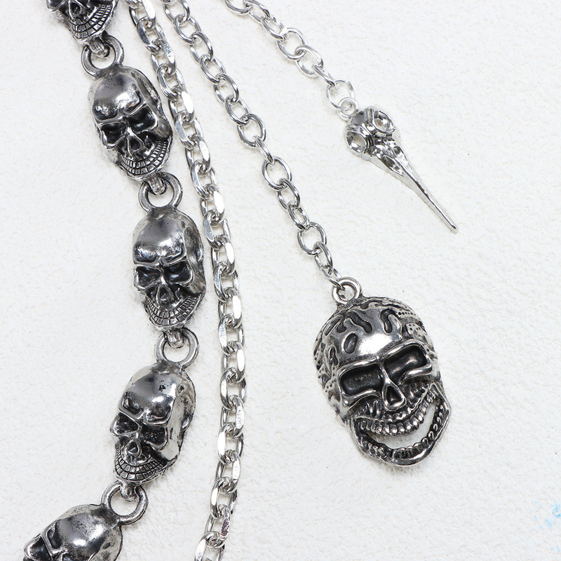 Mehrschichtige Totenkopf-Perle – Body Jewelry Waist Bewertung und Preis