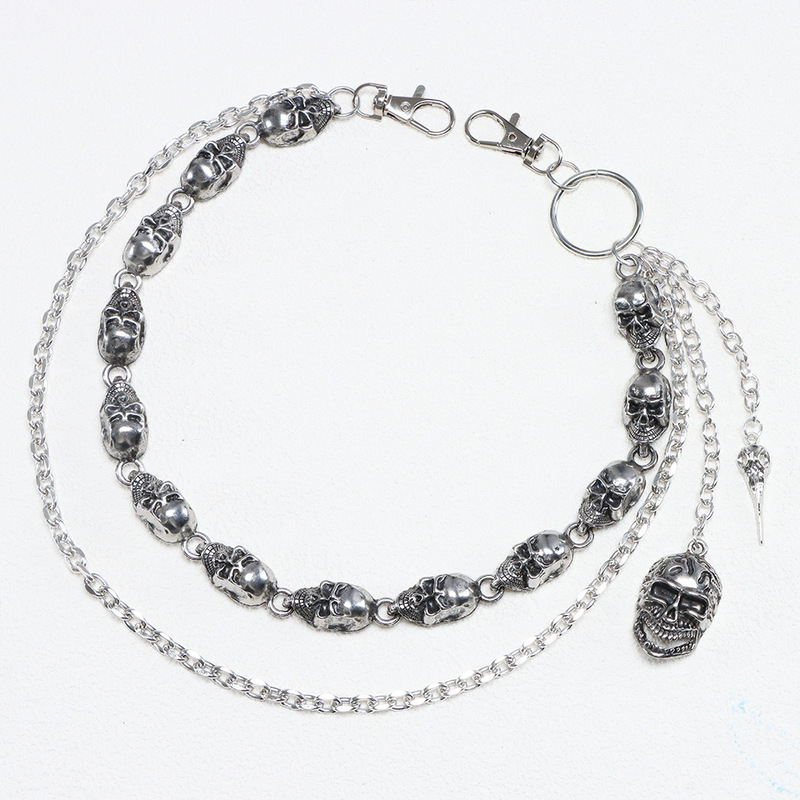 Mehrschichtige Totenkopf-Perle – Body Jewelry Waist Bewertung und Preis