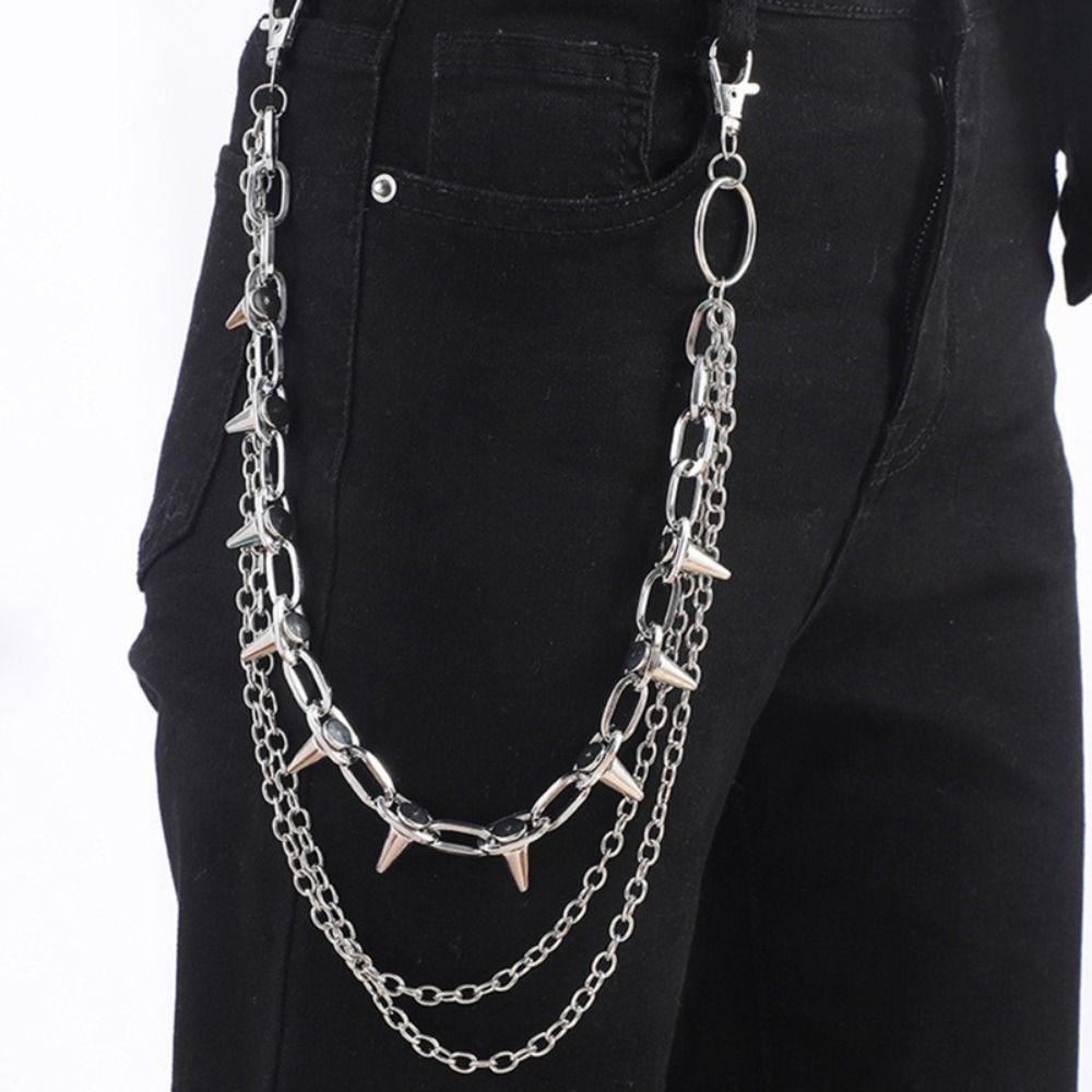 Unisex Hip-Hop Punk Rock Metal – Body Jewelry Waist Bewertung und Preis