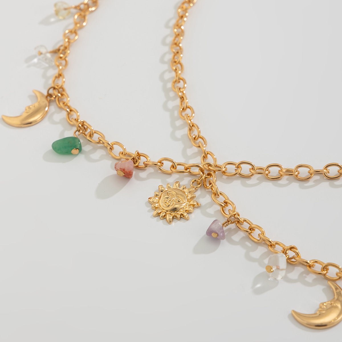 Boho-Stern-Mond-Sonnen-Anhänge – Body Jewelry Waist Bewertung und Preis