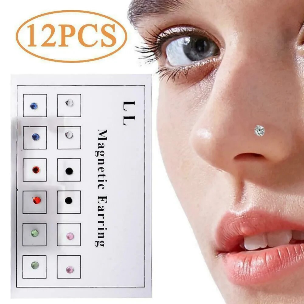 12PCS/Karte Gefälschte Cheater – Body Jewelry And Earrings Bewertung und Preis