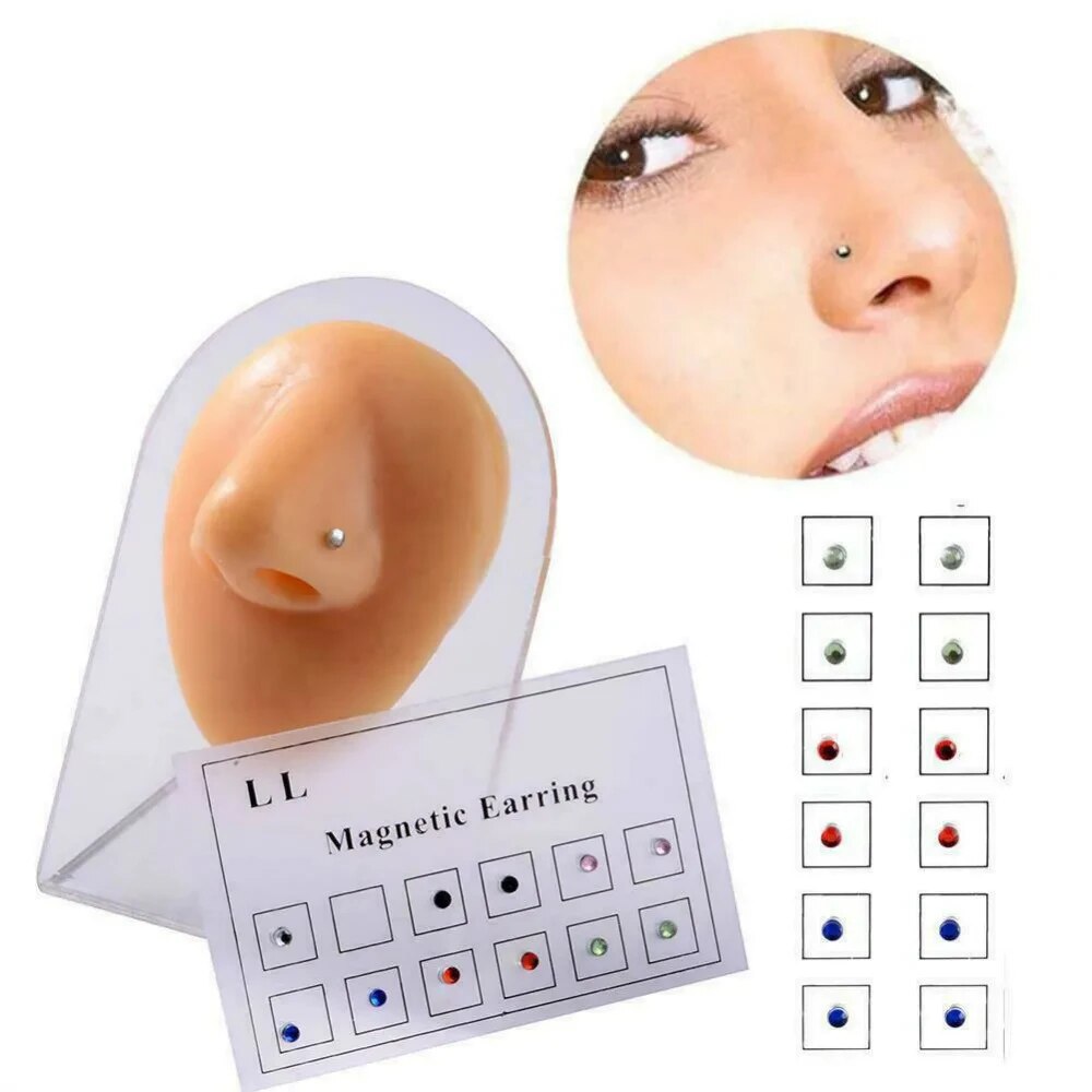 12PCS/Karte Gefälschte Cheater – Body Jewelry And Earrings Bewertung und Preis