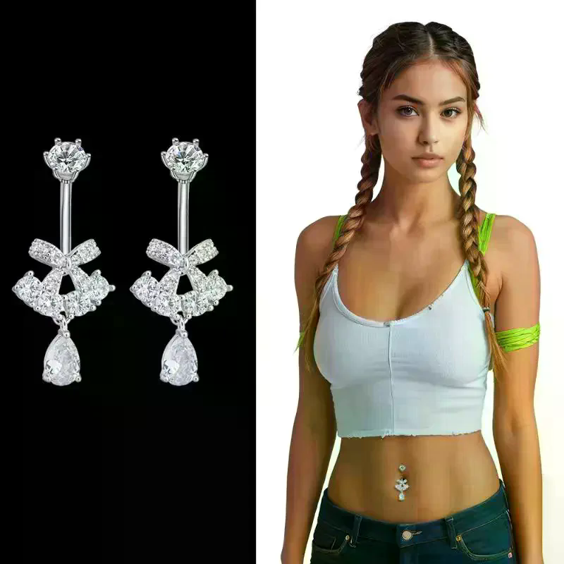 316 Edelstahl Bauchnabelpierci – Body Jewelry Women Bewertung und Preis