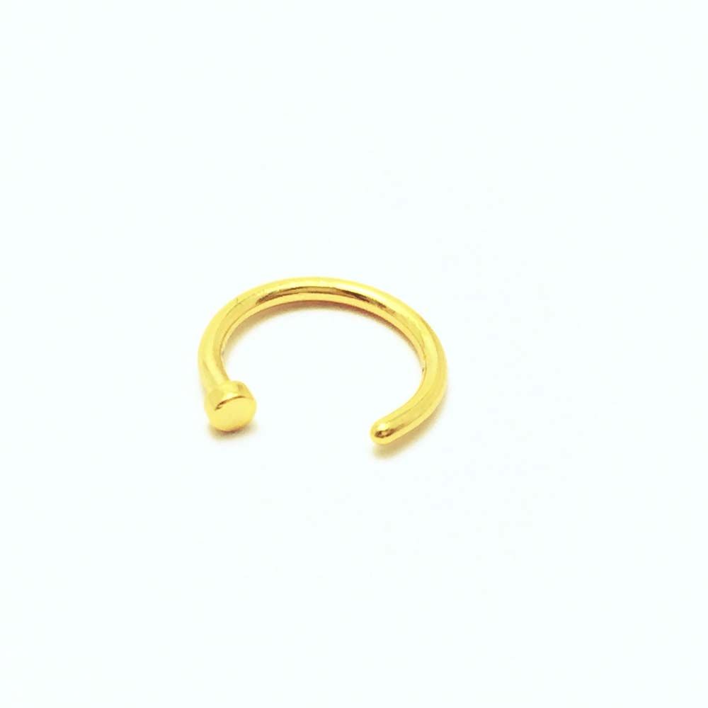 Dünne Septum C-Form Ohrstecker – Body Jewelry And Earrings Bewertung und Preis