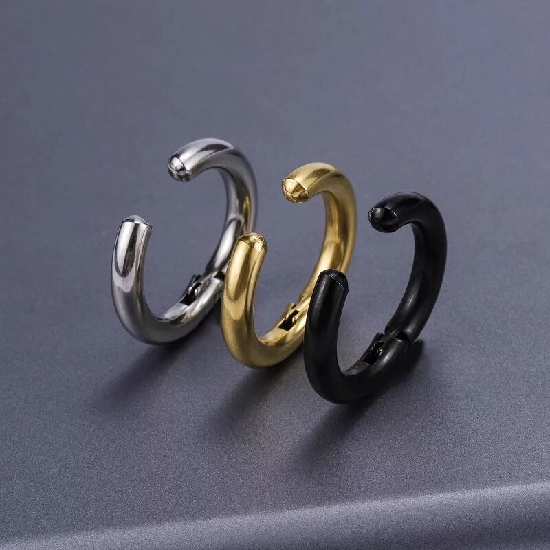 2/6 Stück gefälschte Huggie-Cr – Body Jewelry And Earrings Bewertung und Preis