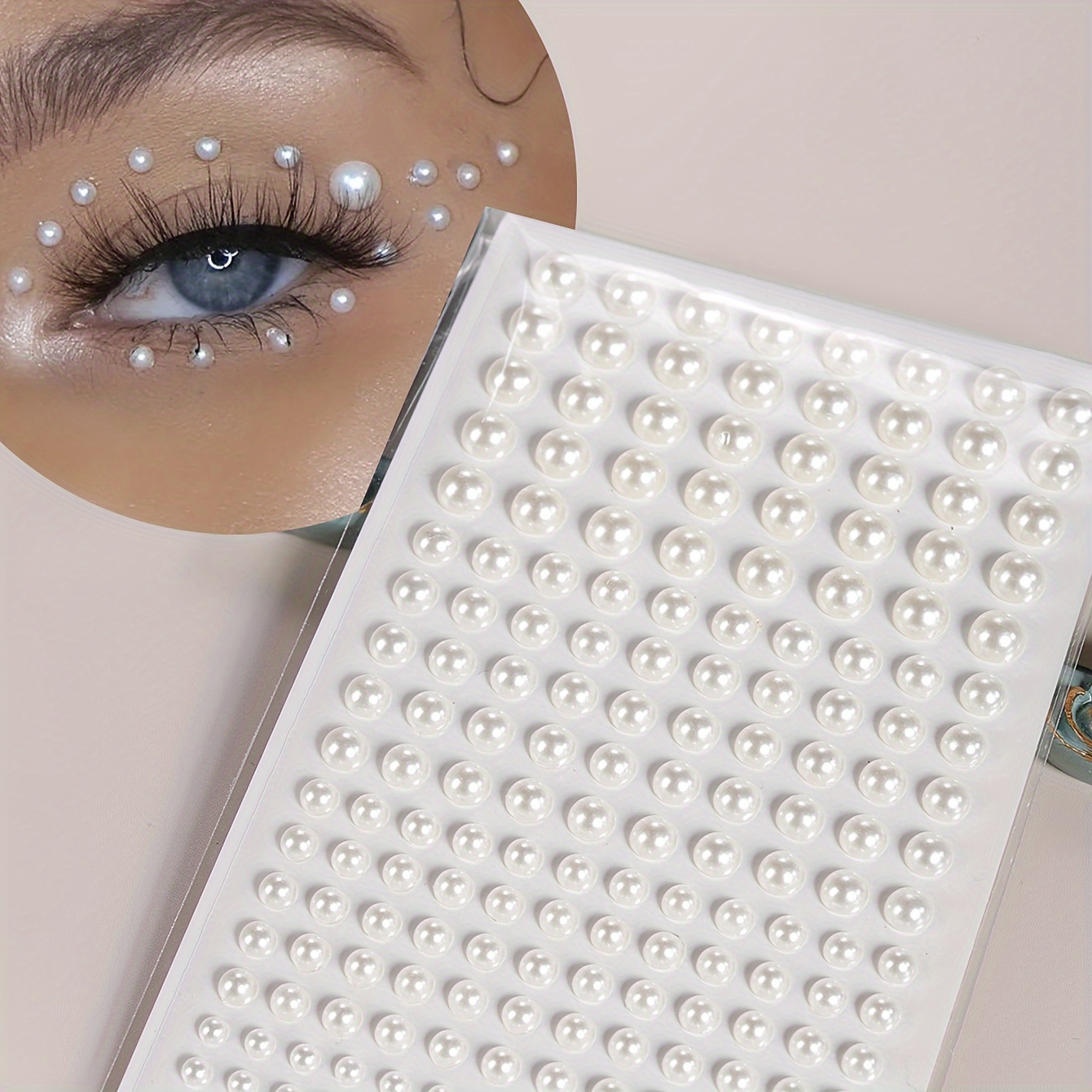 Fake Pearl Frauen Dreidimensio – Body Jewelry Art Bewertung und Preis