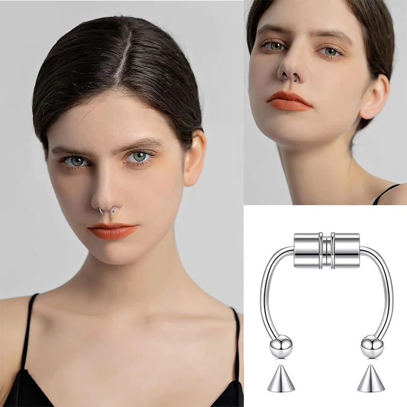 Gefälschte Piercing Nase Ring  – Body Jewelry Art Bewertung und Preis