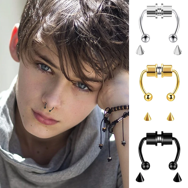 Gefälschte Piercing Nase Ring  – Body Jewelry Art Bewertung und Preis