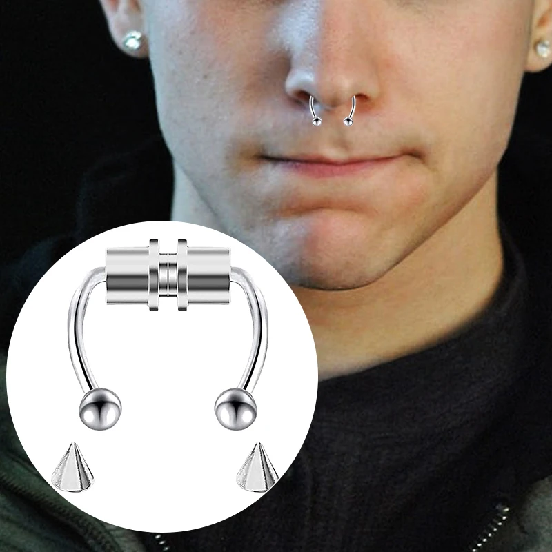 Gefälschte Piercing Nase Ring  – Body Jewelry Art Bewertung und Preis
