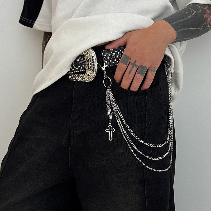 Neue Retro Punk Rock Kreuz Hos – Body Jewelry Waist Bewertung und Preis