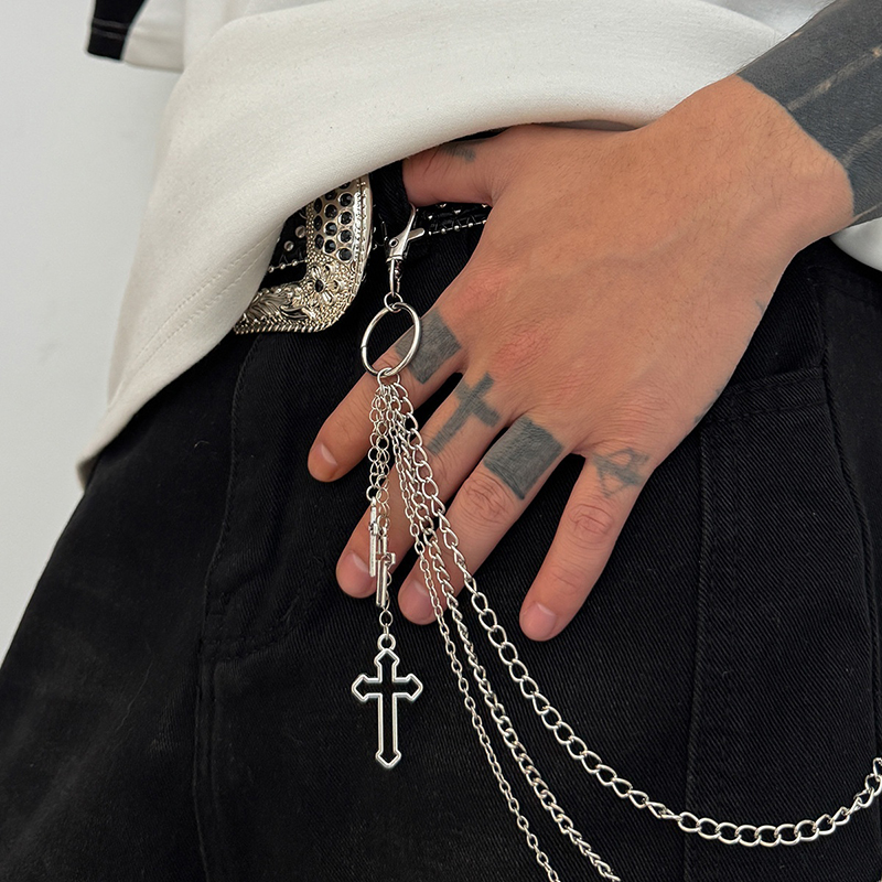 Neue Retro Punk Rock Kreuz Hos – Body Jewelry Waist Bewertung und Preis