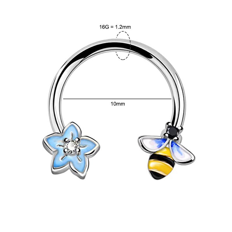 16G Septum Ring Daith Piercing – Body Jewelry And Earrings Bewertung und Preis