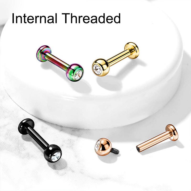 16G Chirurgischer Stahl Kugelk – Body Jewelry And Earrings Bewertung und Preis