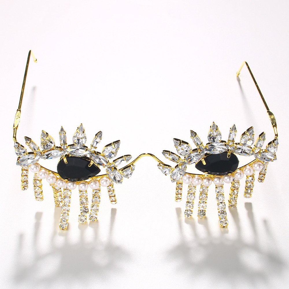 Stone fans Quaste Brille Rahme – Body Jewelry Ends Bewertung und Preis