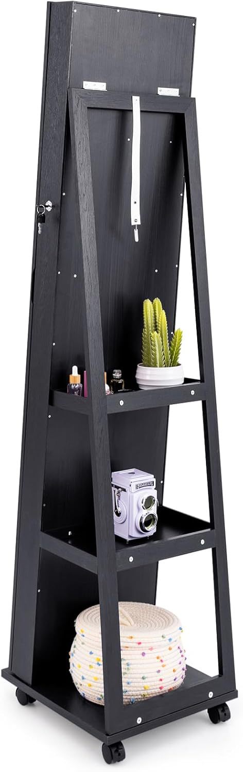 Drehbarer Standspiegel aus Mas – Body Jewelry Storage Bewertung und Preis