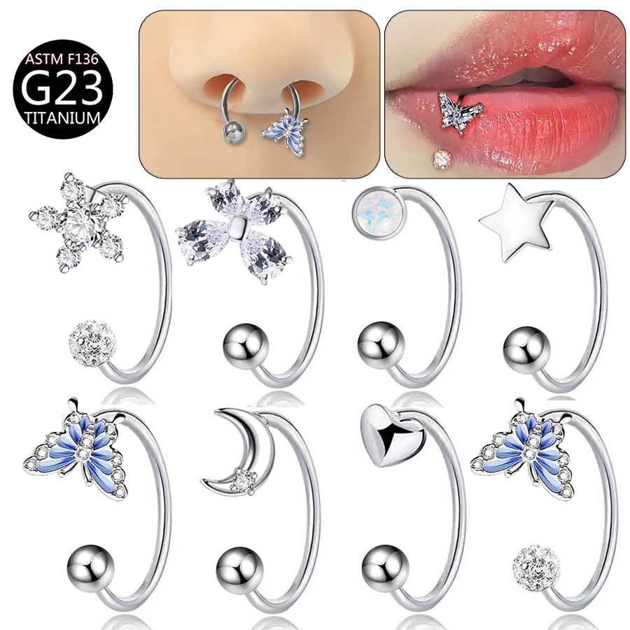 ASTM F136 Titan Schmetterlings – Body Jewelry And Earrings Bewertung und Preis