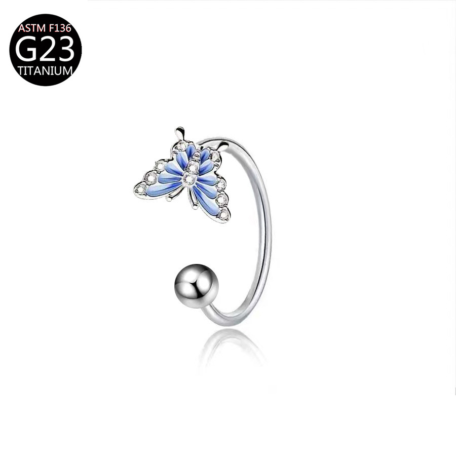 ASTM F136 Titan Schmetterlings – Body Jewelry And Earrings Bewertung und Preis