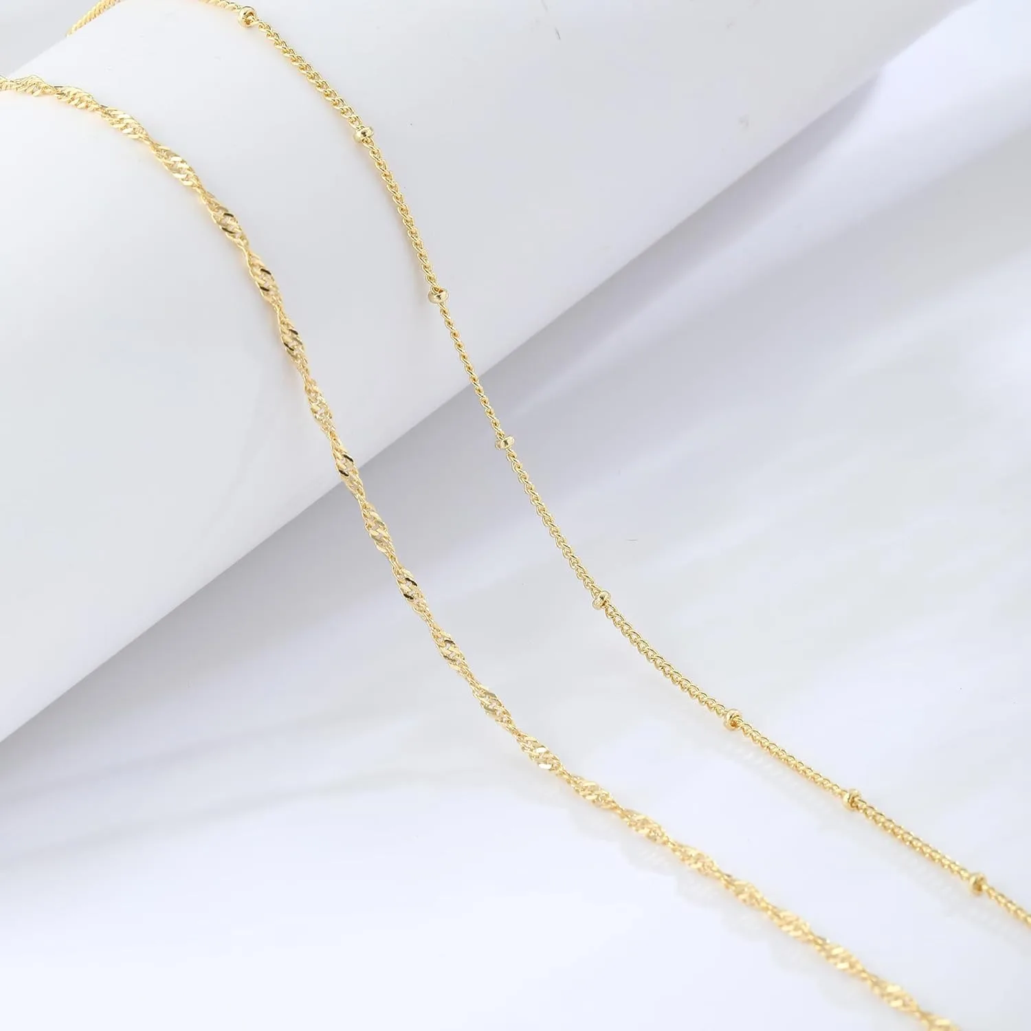 14 Karat vergoldete 26-33 Zoll – Body Jewelry Ends Bewertung und Preis